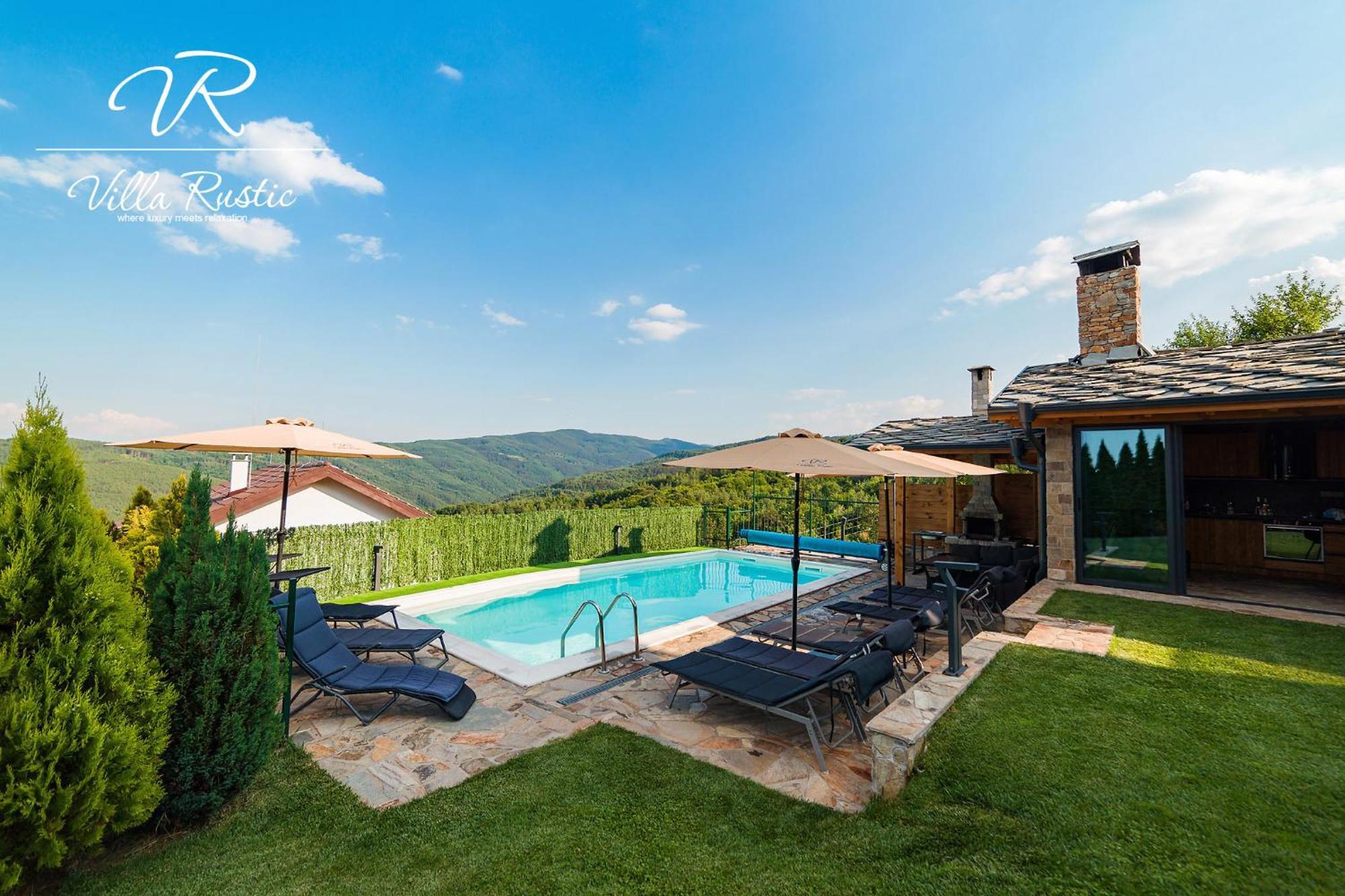 Вила Рустик / Villa Rustic Kjusztendil Kültér fotó
